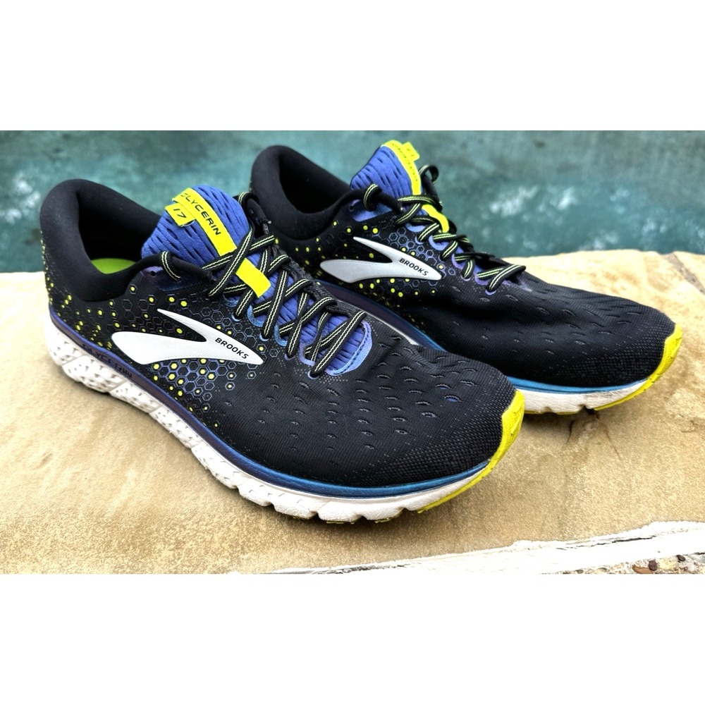 Brooks Glycerin17 Mens Size 14D Blue/Blue Running Walking Shoes Sneakers